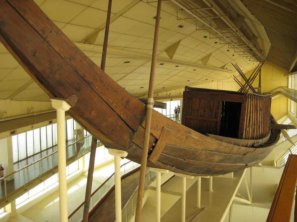Das Solarboot von König Cheops